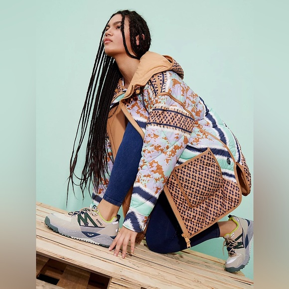 NEW Free People Pria Printed Packable Puffer Jacket - Picture 4 of 13